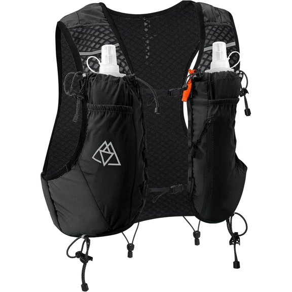 Running Hydration Vest with Water Bottles for Men Women, Lightweight 10L Hydrated Vest Pack for Trail Running, Hiking