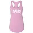 thumbnail image 1 of Running Is My Valentine Racerback Tank, 1 of 3