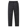 thumbnail image 1 of Running Jogger Pants With Pockets Men Women Waterproof Gray Black Keep Warm Polyester Fibres Thicken Mens Joggers Sweatpants, 1 of 15