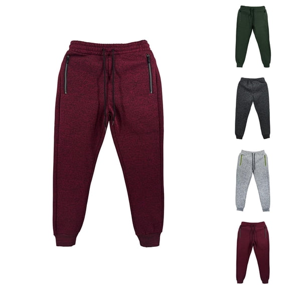 Running Joggers - Comfortable Breathable Sweatpants with Pockets and Elastic Waistband for Casual Office Style