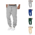 thumbnail image 1 of Running Joggers - Comfortable Breathable Sweatpants with Pockets and Elastic Waistband for Casual Office Style, 1 of 9