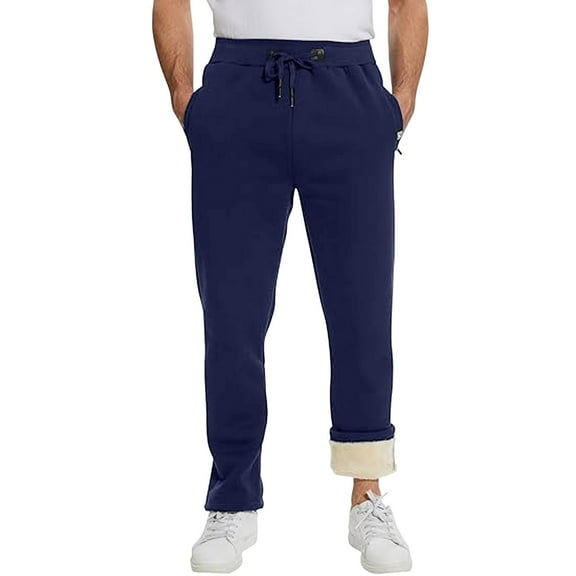 Running Joggers - Comfortable Breathable Sweatpants with Pockets and Elastic Waistband for Casual Office Style
