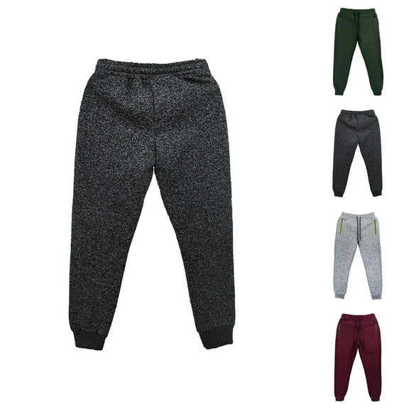 Running Joggers - Comfortable Breathable Sweatpants with Pockets and Elastic Waistband for Casual Office Style