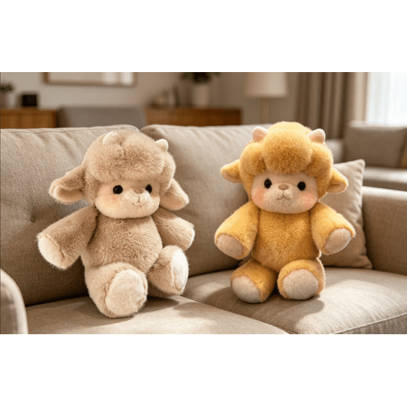 Running Lamb Plush, 15 IN Running Stress Relief Stuffed Animal, 2026 New Moving Legs Stuffed Animal Toy, Soft and Cuddly Farm Animal Doll, Creative Gifts for Kids & Adults Girls and Boys