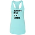 thumbnail image 1 of Running Late Is My Cardio Racerback Tank, 1 of 3