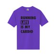 thumbnail image 1 of Running Late Is My Cardio Short Sleeve Neon T-Shirt, 1 of 1