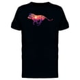 thumbnail image 1 of Running Lion Africa Landscape T-Shirt Men -Image by Shutterstock, Male XX-Large, 1 of 2