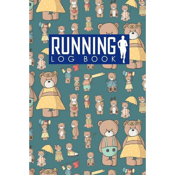 Running Log Books: Running Log Book: Run Logger, Running Diary Template, Running Schedule, Track Distance, Time, Speed, Weather, Calories & Heart Rate (Paperback)