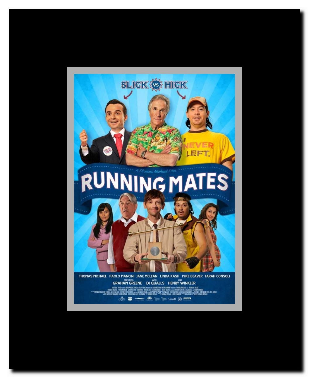 Running Mates Framed Movie Poster