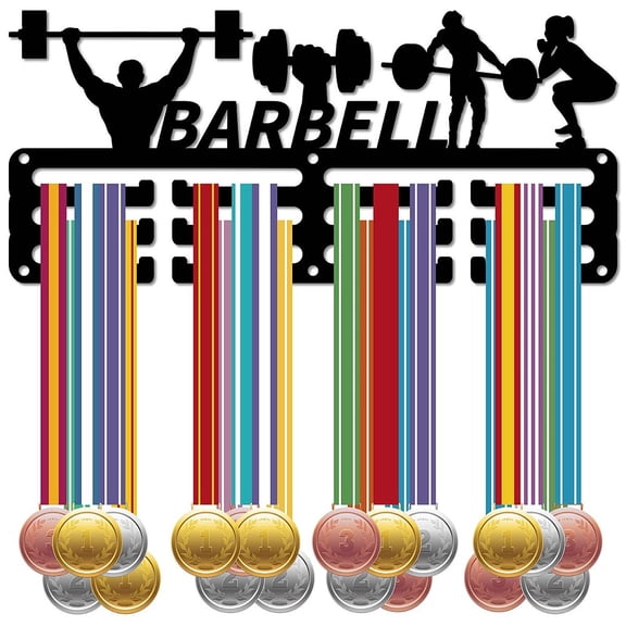 Running Medal Holder Sports Medal Hanger Display Mountain Trees Cheer Wall Rack Metal Black Hanging Mount Decor Race Ribbons Organizer diy