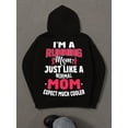 thumbnail image 1 of Running Mom Hoodie funny hoodies men's sweater hoodie black Daily and Weekend Wear christian Retro Unisex Shirt Graphic tshirts, 1 of 7