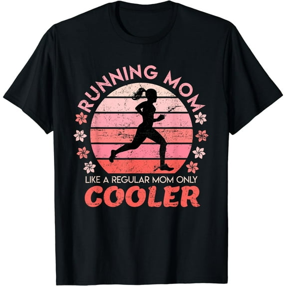 Running Mom Mother Ladies Marathon Run Half marathon T-Shirt
