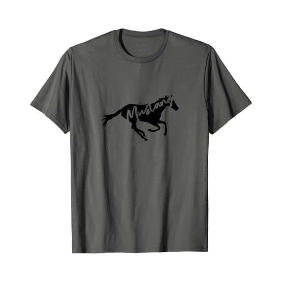 Fire Works Gift Running Mustang Wild Horse Breed Lover Silhouette Gift Versatile Look ...