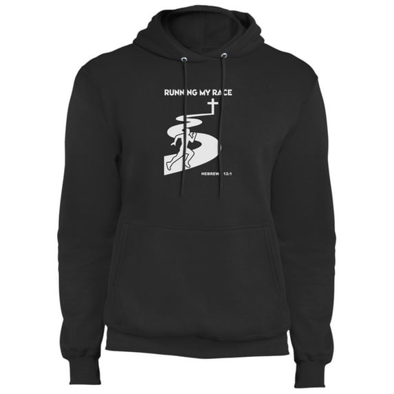 Running My Race Core Fleece Pullover Hoodie