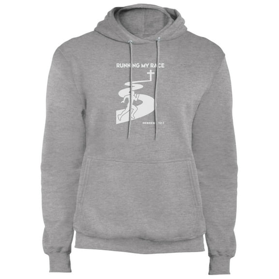 Running My Race Core Fleece Pullover Hoodie
