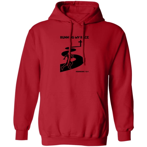 Running My Race Men’s Pullover Hoodie