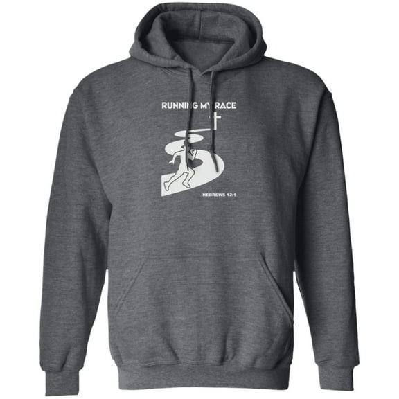 Running My Race Men’s Pullover Hoodie