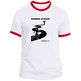 thumbnail image 1 of Running My Race Men’s Ringer Tee, 1 of 5