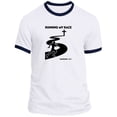 thumbnail image 1 of Running My Race Men’s Ringer Tee, 1 of 5