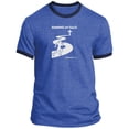 thumbnail image 1 of Running My Race Men’s Ringer Tee, 1 of 6