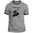 thumbnail image 1 of Running My Race Men’s Ringer Tee, 1 of 5