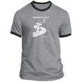thumbnail image 1 of Running My Race Men’s Ringer Tee, 1 of 6