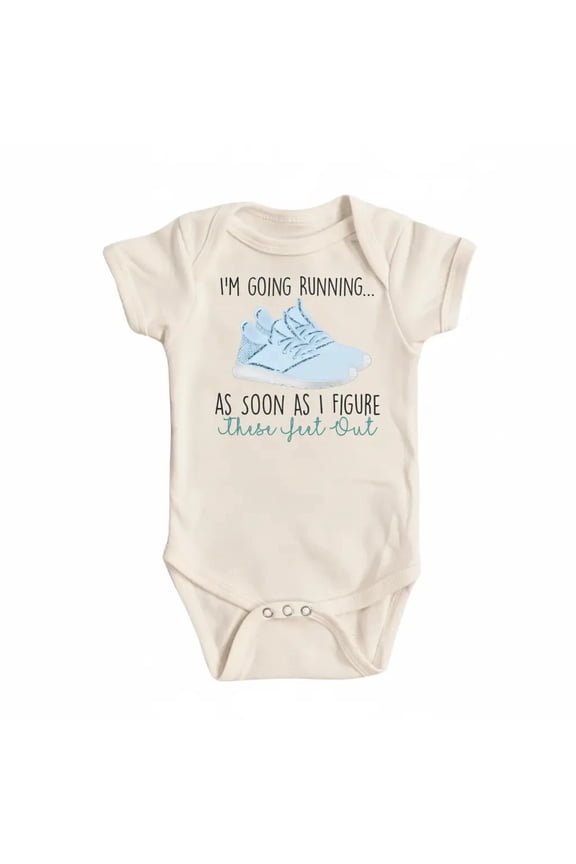 Running Newborn Baby Bodysuit