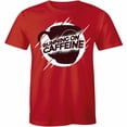 thumbnail image 1 of Running On Caffeine - Brewed Coffee For Lover Men's Gift T-Shirt, 1 of 4