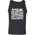 thumbnail image 1 of Running On Low Tire Pressure Adult Tank Top, 1 of 3