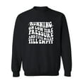 thumbnail image 1 of Running On Low Tire Pressure Crewneck Sweatshirt, 1 of 3