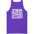 thumbnail image 1 of Running On Low Tire Pressure Neon Tank Top, 1 of 1