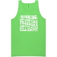 thumbnail image 1 of Running On Low Tire Pressure Neon Tank Top, 1 of 1