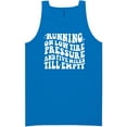 thumbnail image 1 of Running On Low Tire Pressure Neon Tank Top, 1 of 1