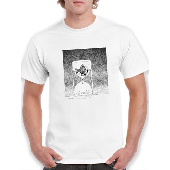 Running Out Of Time T-Shirt Men -Mohsen Najafi Designs, Male XX-Large