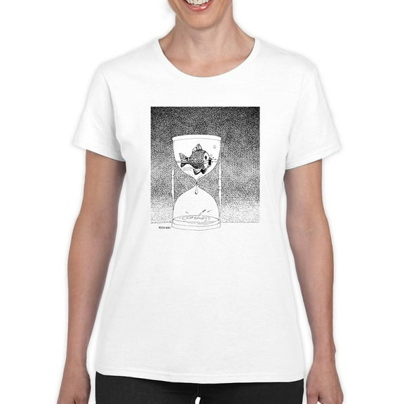 Running Out Of Time T-Shirt Women -Mohsen Najafi Designs, Female 3X-Large