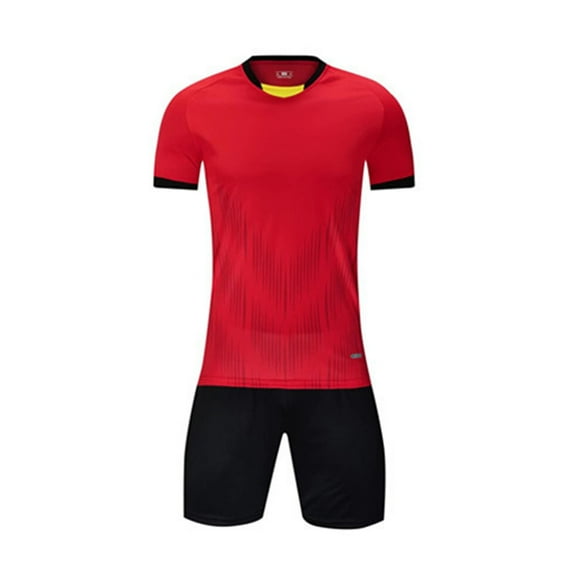 Running Outfits Sets for Boys 2 Piece Athletic Workout Track Suits 4-16 Years Teens Juniors Breathable T-Shirts and Shorts Basketball Set