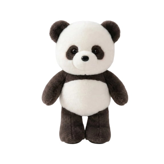 Running Panda Palm Plush Toy, Tiny Red Panda Stuffed Animal Gift, Mini Plush Doll for Bag Decoration 18 Inch