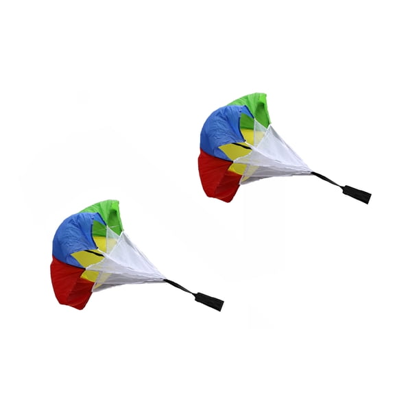 Running Parachute For Kids Speed Training Equipment, Soccer, Track And Field(2pc)