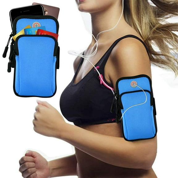 Running Phone Holder Armbands, Arm Bands for Cell Phone, Armband Case for Running, Outdoor Reflective Phone Sports Wristband