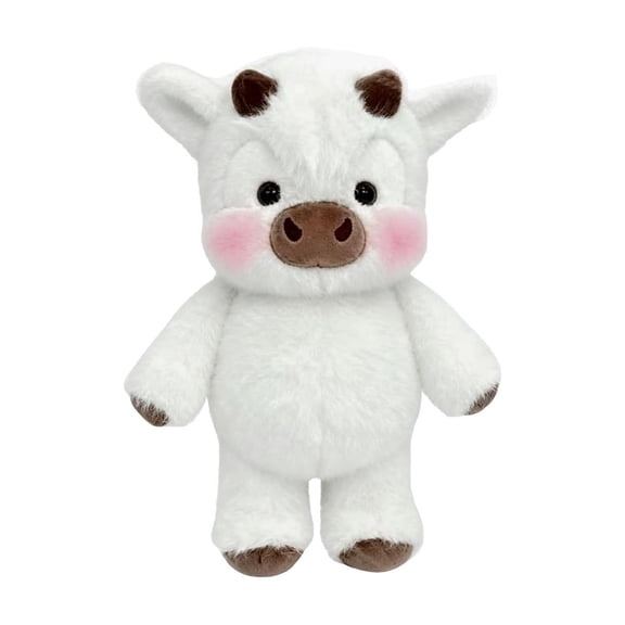 Running Plush,Cow Stuffed Animal,Peluche Que Corre,Running Cow Plush Toy, Moving Legs Stuffed Animal, Soft Cuddly Farm Animal Doll, Interactive Plush Gift For Birthday Holiday Home Decor 1 Pc