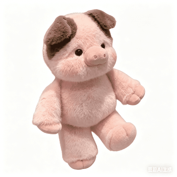 Running Plushie Pig Panda Dog Stuffed Animal Shaking Interactive Moving Legs Plushie Stuffed Animal, Soft Interactive Toy with Shaking Action(B)