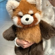 Running Plushie Red Panda,19.7 Inch Interactive Moving Legs Plush Toy | red panda running plush with playful moving legs, soft fur, and an adorable design for play, display, and gifting