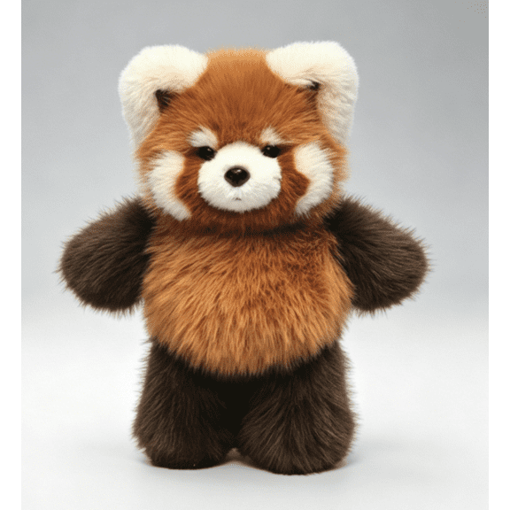Running Plushies Red Panda Gift, Soft Stuffed Animal Toy, Cute Adorable Plush Present for Birthday Holiday