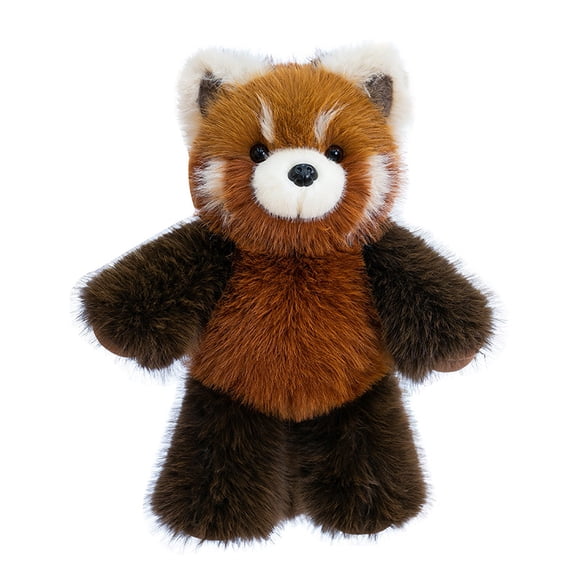 Running Plushies Red Panda, Soft Cuddly Running Stuffed Animal with Moving Legs, Interactive Shaking Plush  for Stress ReliefAdults, Gift & Desk Companion (21.66in, Red Panda)