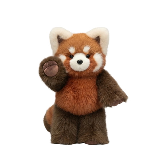 Running Plushies Red Panda, Soft Stuffed Animal Toy, Cute Adorable Plush Gift Set, 1PC 2PC or 3PC Available