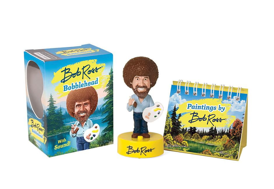 Running Press Mini Edition, Bob Ross Bobblehead