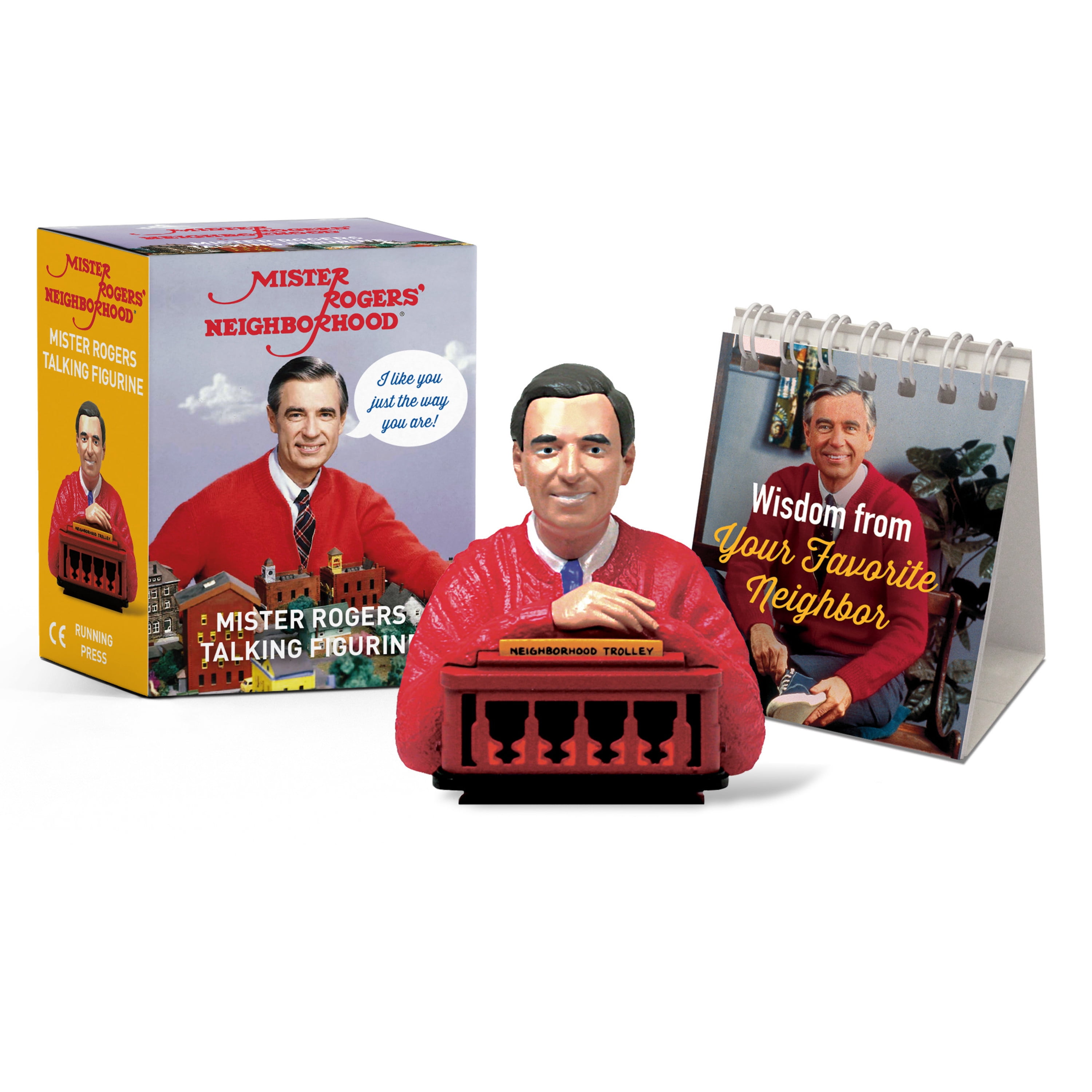 FRED ROGERS Running Press Mini Edition, Mister Rogers Talking Figurine