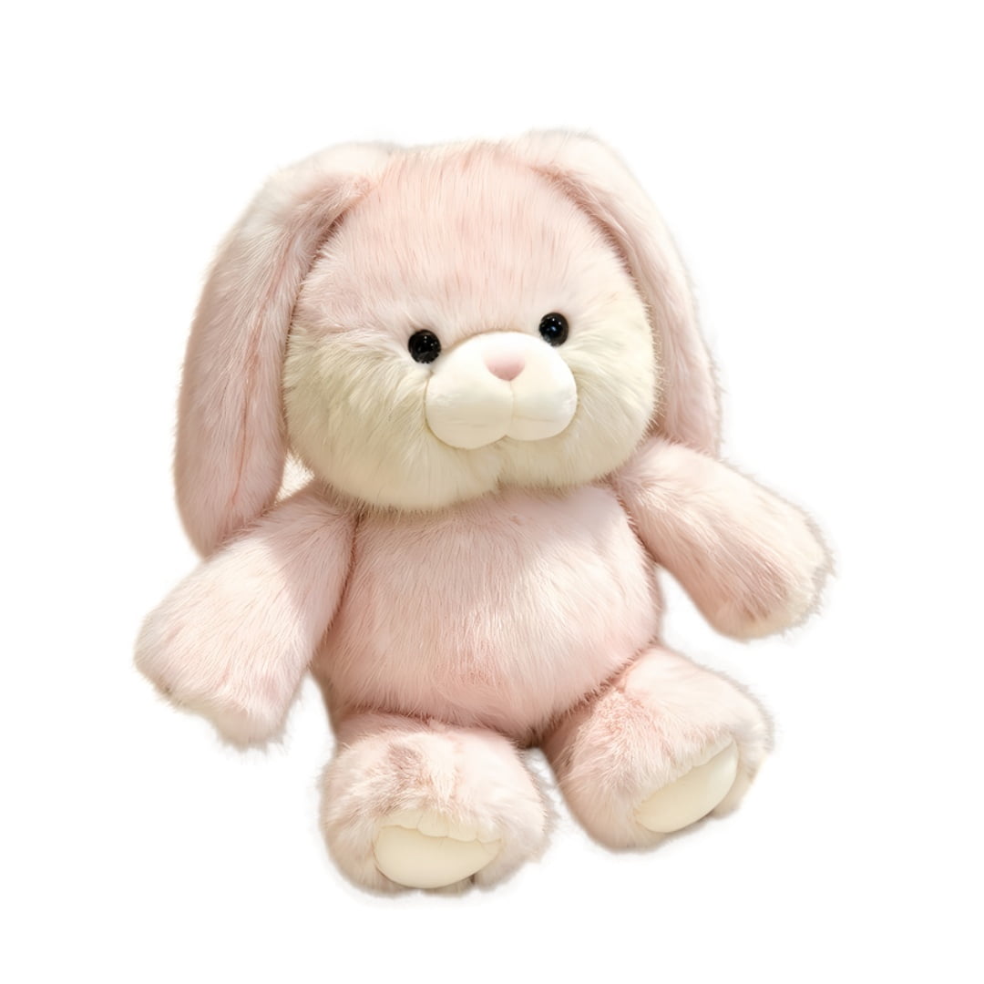 Running Rabbit Stuffed Animal,19.7'' Cute Bunny Plush Toy Pillow for Kids & Adults, Huggable Stuffed Animals Birthday Gift
