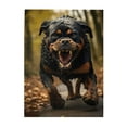 thumbnail image 1 of Running Rottweiler Aggressive 500-Piece Wooden Jigsaw Puzzle for Adults, Fun & Challenging Family Game, Stylish Wall Decor & Holiday Gift, 1 of 6