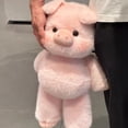 thumbnail image 1 of Running Series Plush Pig Doll Pillow, Cute Soft Fluffy Washable Stuffed Pig Pillow, Huggable Lightweight for Adult Birthday Gift Home Sofa Bedroom Desk Car Decor, A, 1 of 6